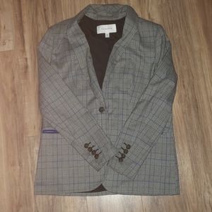 Popsugar Plaid Blazer
